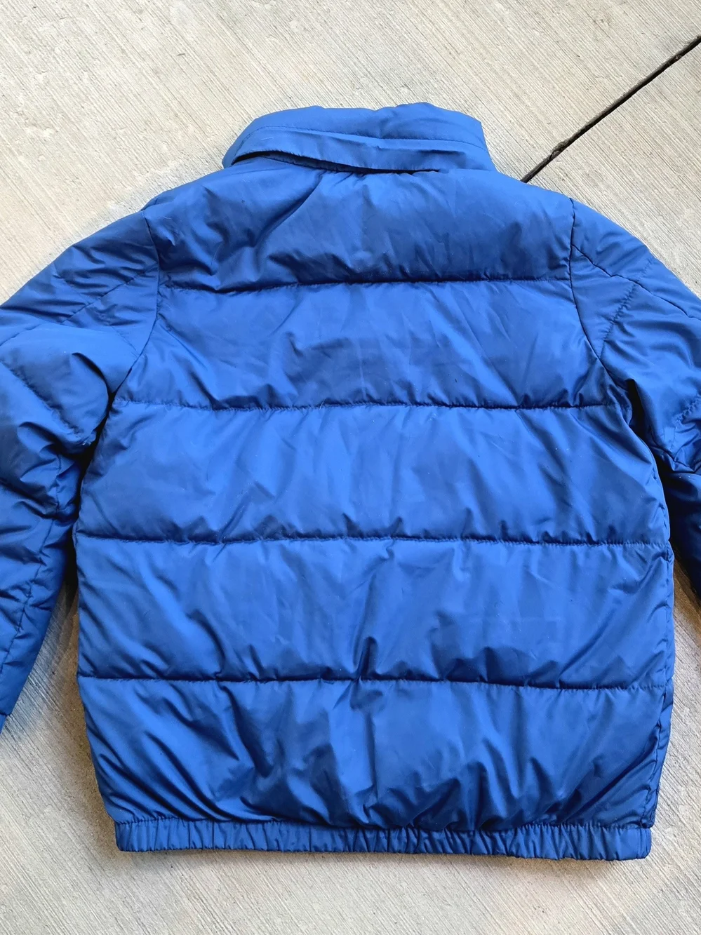 Boys's Blue Puffer Jacket - Insulated Winter Coat